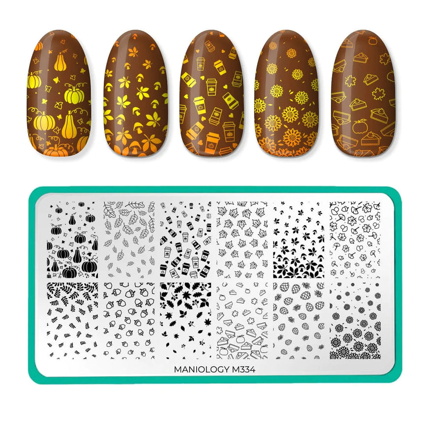 Season Gradients: Fall-Themed Nail Stamping Starter Kit
