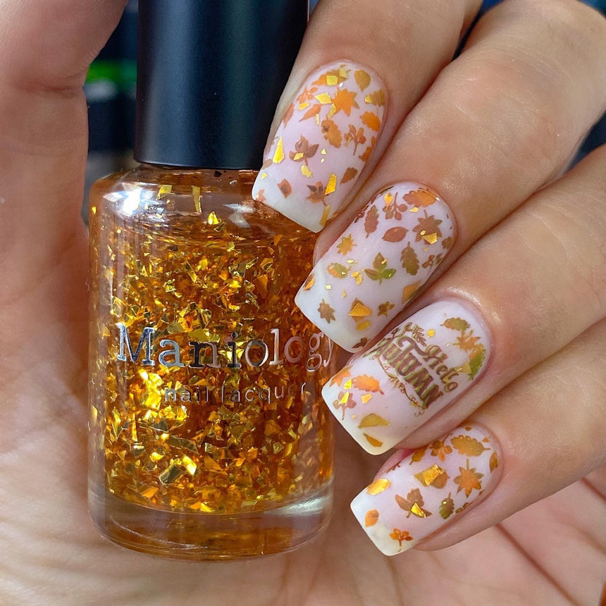 Season Gradients: Fall-Themed Nail Stamping Starter Kit