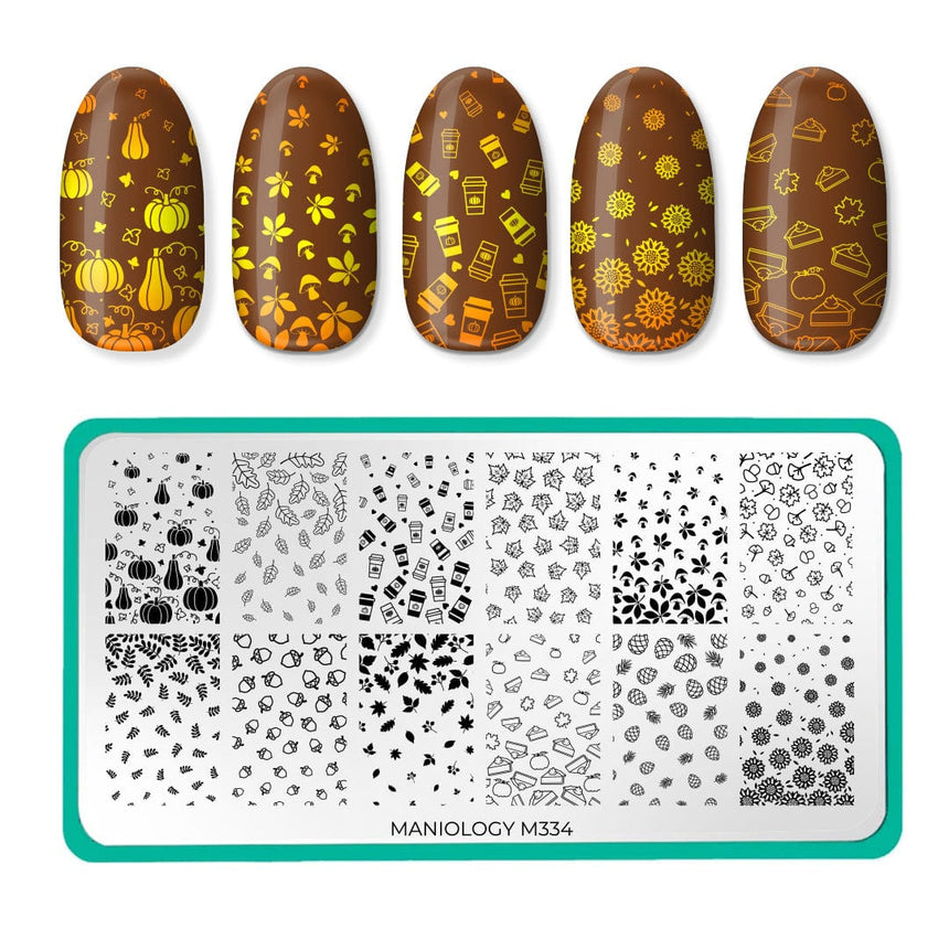 Season Gradients (M334) - Nail Stamping Plate