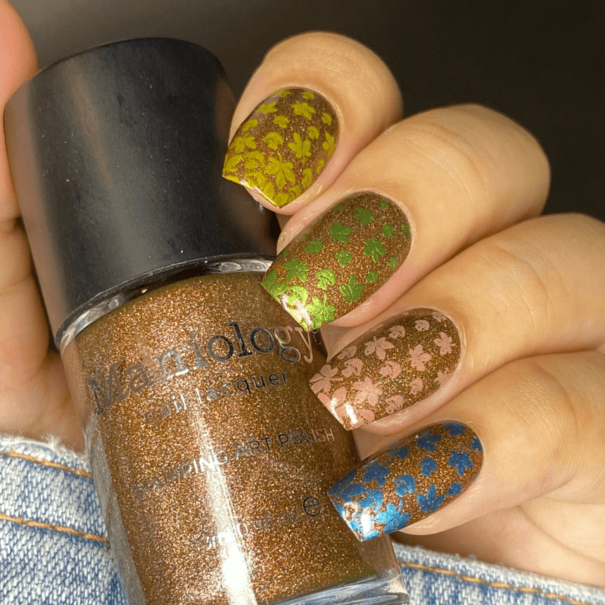 Season Gradients (M334) - Nail Stamping Plate
