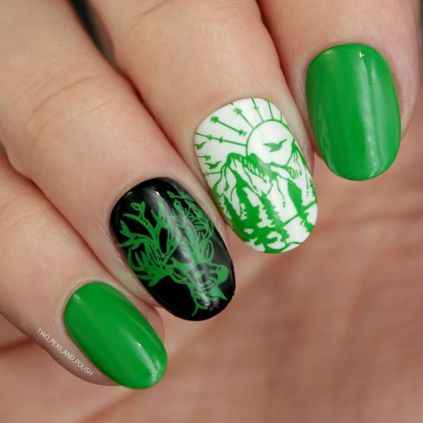 SFAC: One Tree Planted (m294) - Nail Stamping Plate