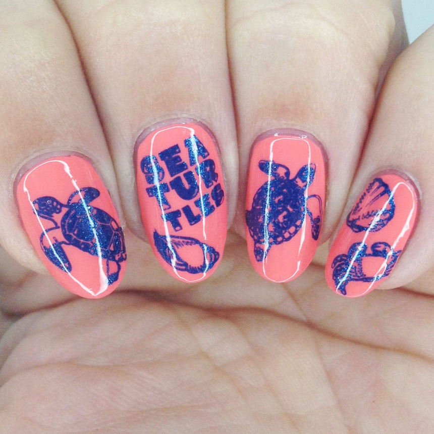 SFAC: Sea Turtle Conservancy (m295) - Nail Stamping Plate