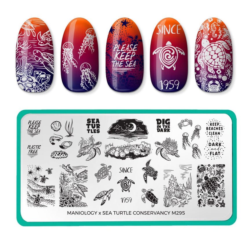 SFAC: Sea Turtle Conservancy (m295) - Nail Stamping Plate