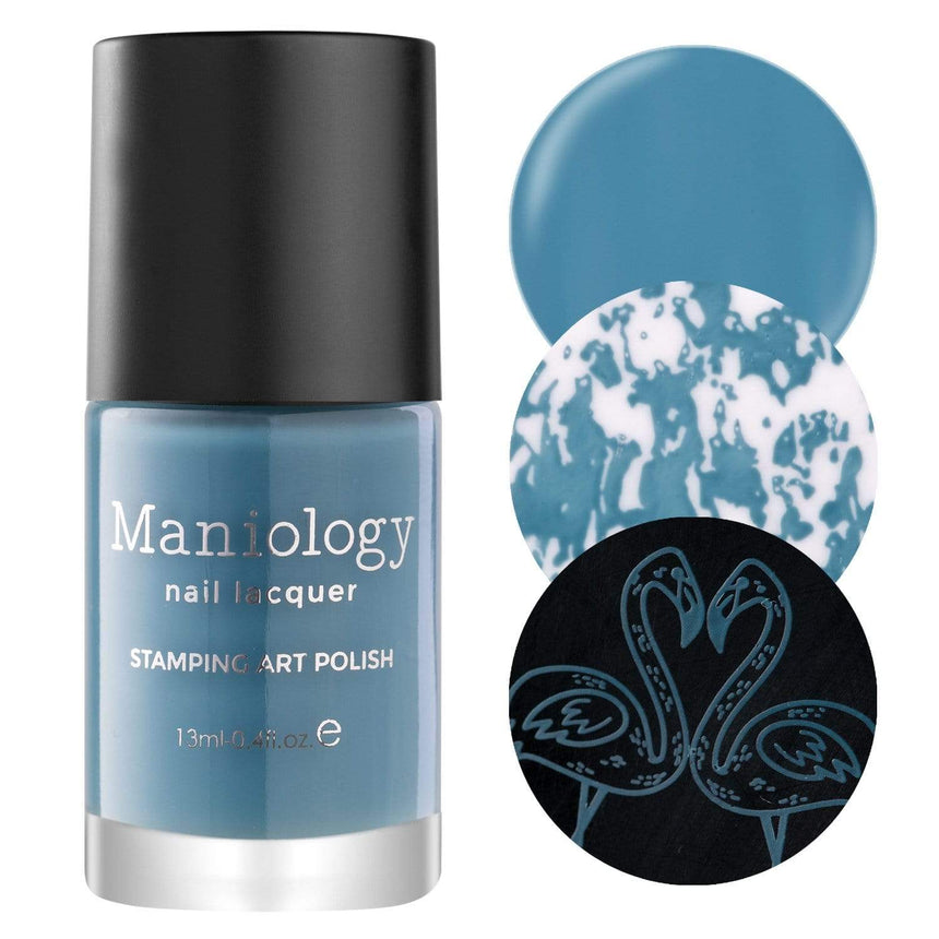 Shark Bait (B339) - Light Blue Cream Stamping Polish