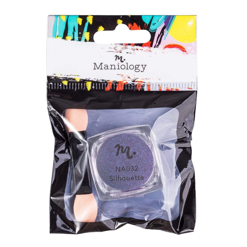Silhouette (NA032) - Blue Duochrome Nail Art Powder