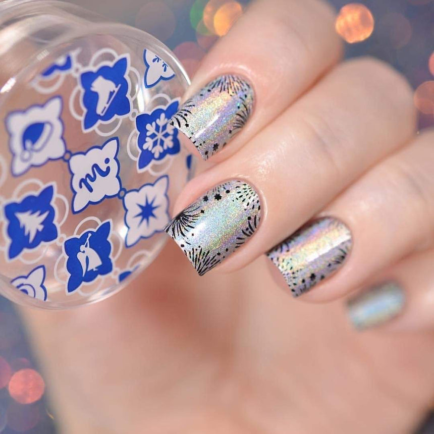 Sparkling Celebration: New Year Nail Stamping Starter Kit