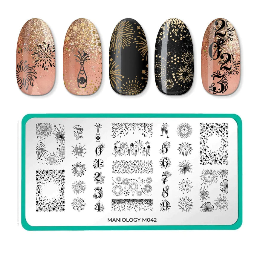 Sparkling Celebration: New Year Nail Stamping Starter Kit