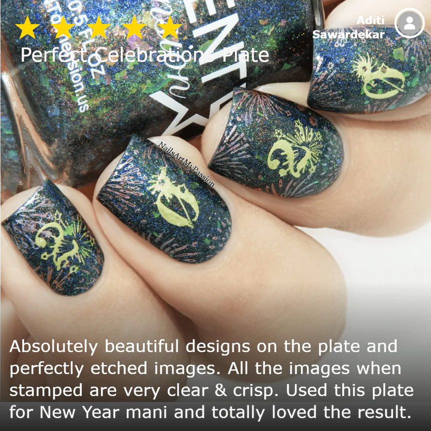 Sparkling Celebration: New Year Nail Stamping Starter Kit