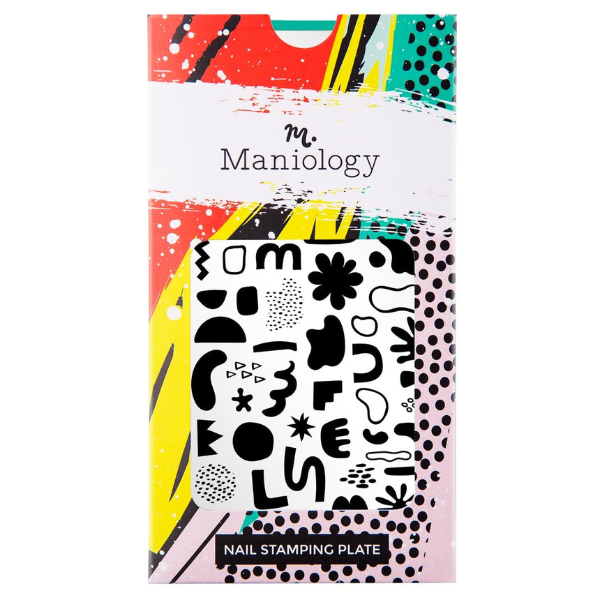 Special FX: Contours (M299) - Nail Stamping Plate