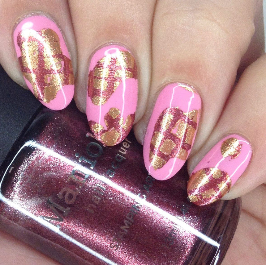 Special FX: Contours (M299) - Nail Stamping Plate