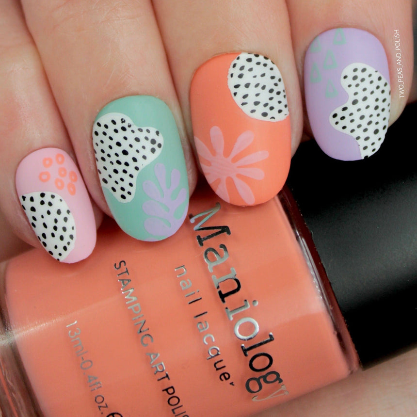 Special FX: Contours (M299) - Nail Stamping Plate