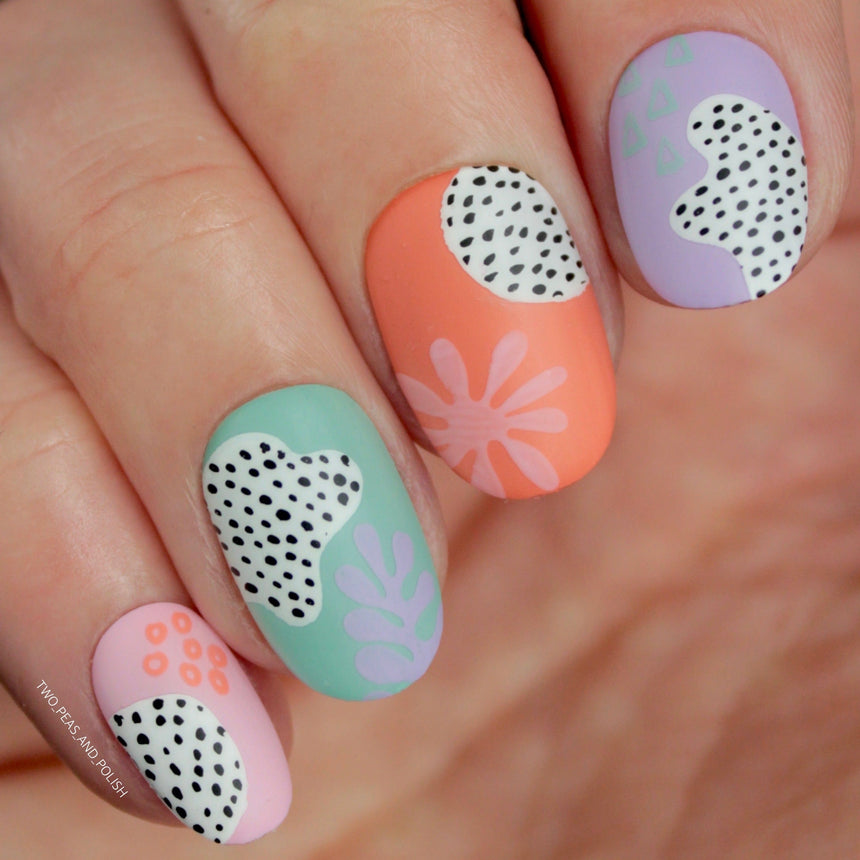 Special FX: Contours (M299) - Nail Stamping Plate