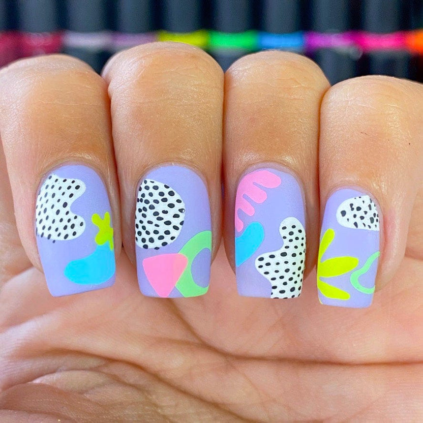 Special FX: Contours (M299) - Nail Stamping Plate