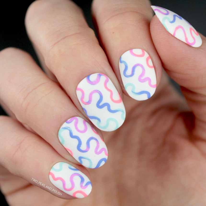 Special FX: Making Waves (m285) - Nail Stamping Plate