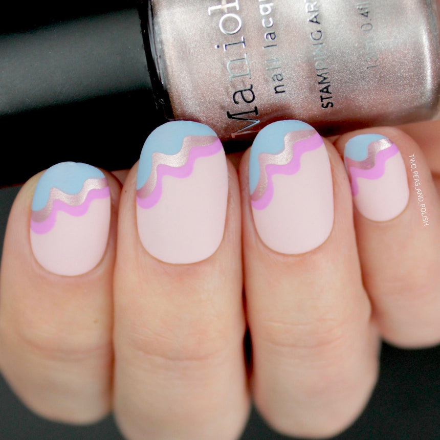 Special FX: Making Waves (m285) - Nail Stamping Plate