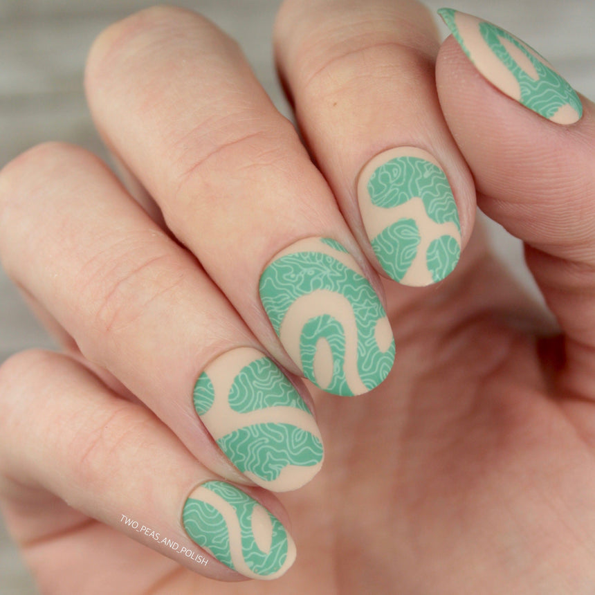 Special FX: Making Waves (m285) - Nail Stamping Plate
