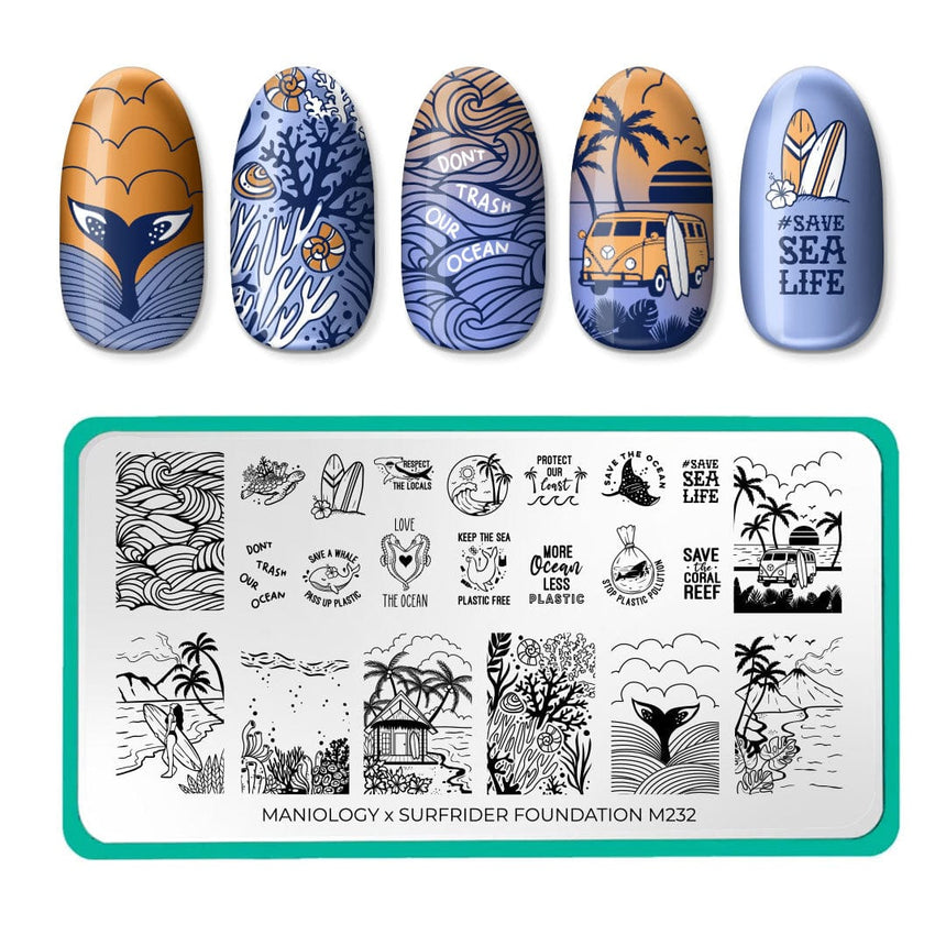 Stamp For A Cause: Surfrider Foundation Oahu (M232)