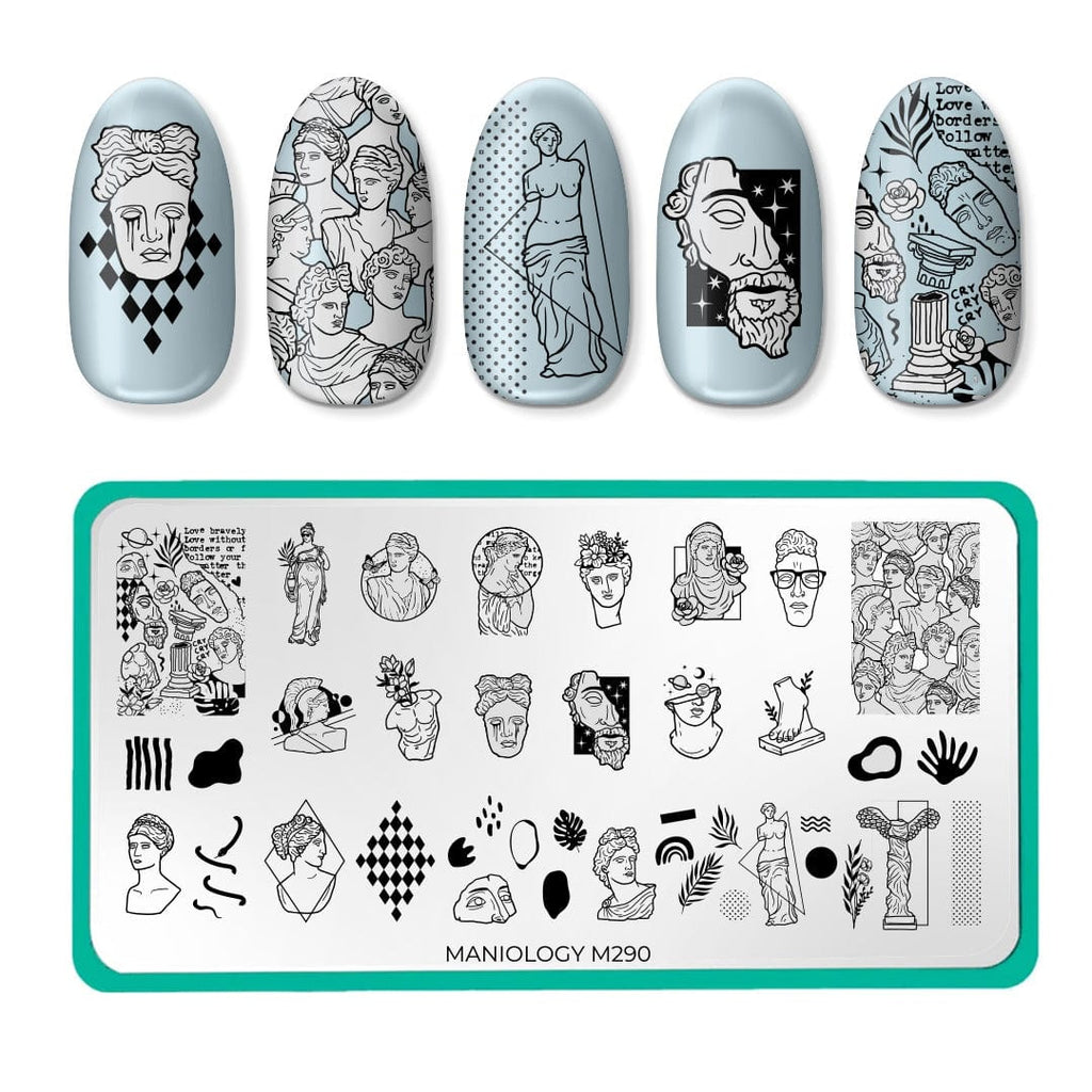 Statuesque Nail Stamping Plate