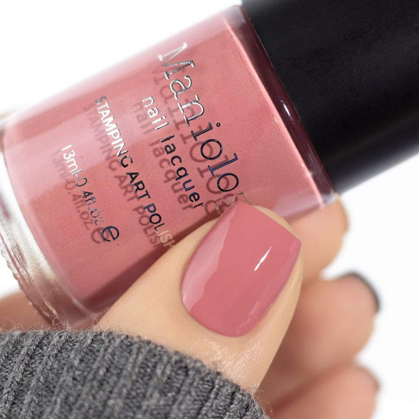 Cinnablush (B313) Blush Pink Stamping Polish