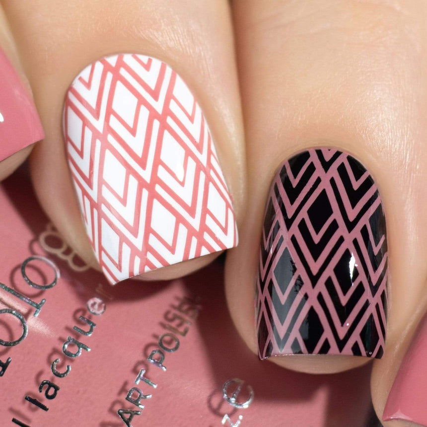 Cinnablush (B313) Blush Pink Stamping Polish