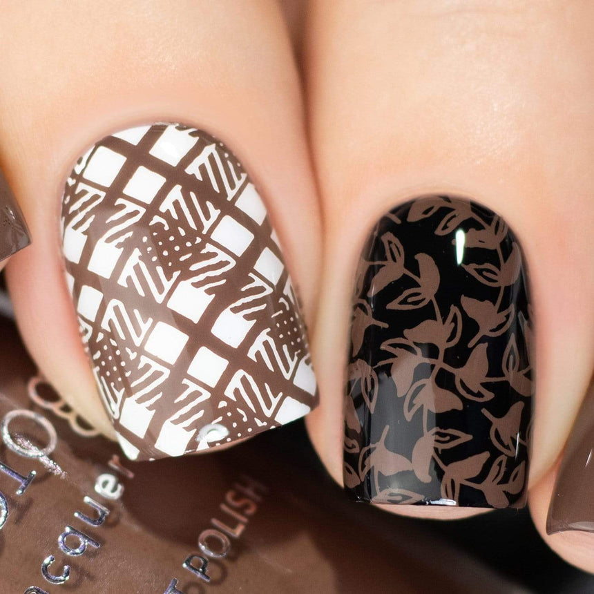 Sugar + Spice: Cocoa (B351) - Chocolate Brown Stamping Polish