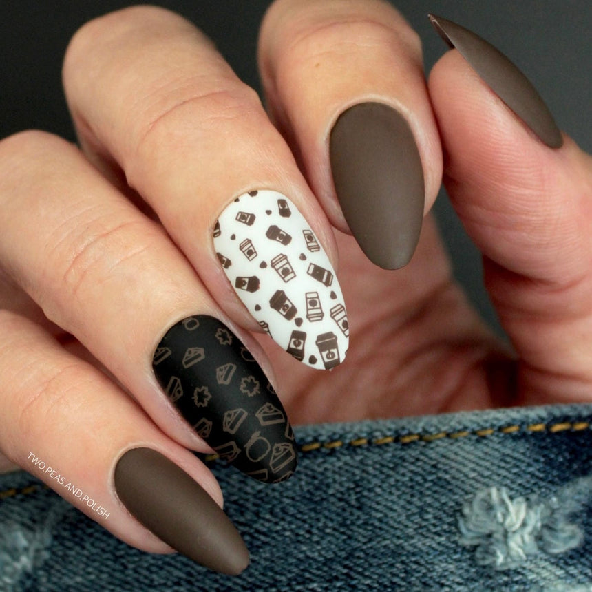 Sugar + Spice: Cocoa (B351) - Chocolate Brown Stamping Polish