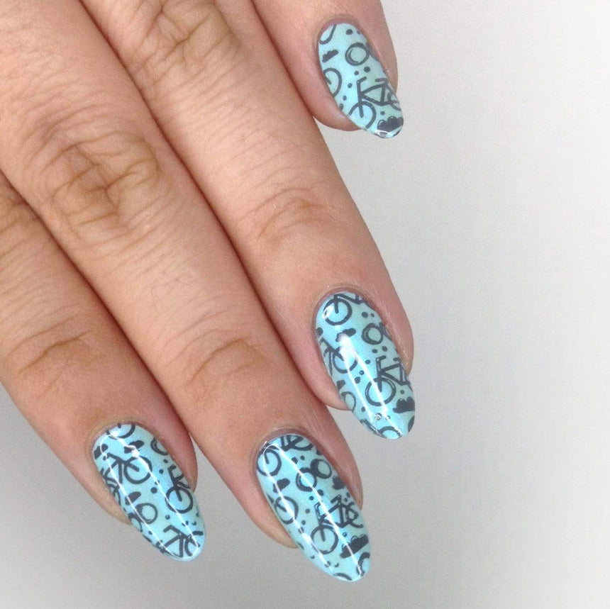 Summer Vacation (M227) - Nail Stamping Plate
