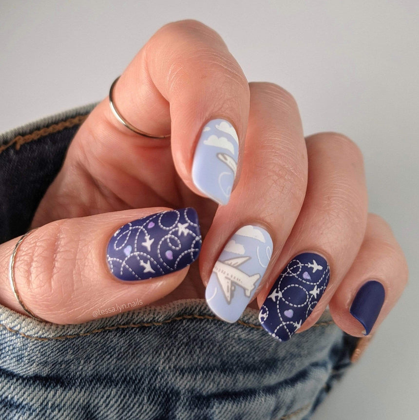 Summer Vacation (M227) - Nail Stamping Plate