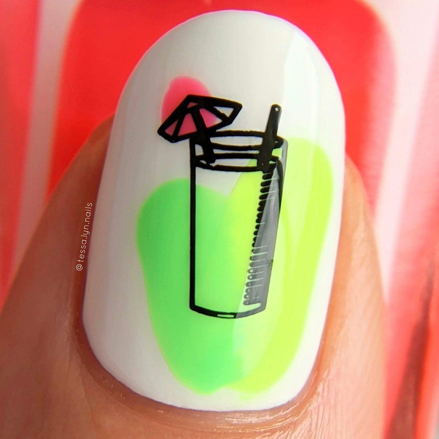 Sun & Sand: Beach-Themed Nail Stamping Starter Kit