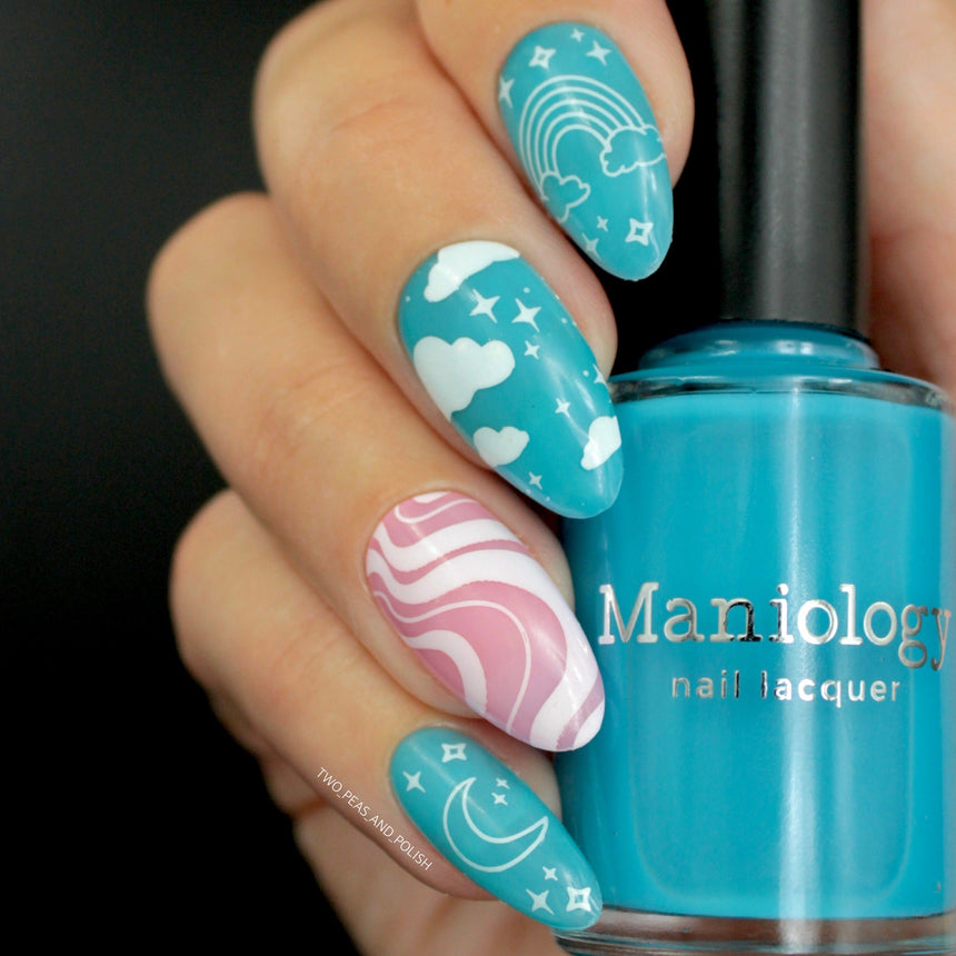 Sunshine Babe (M329) - Nail Stamping Plate