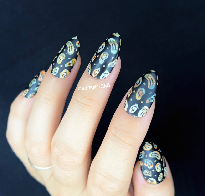 Sunshine Babe (M329) - Nail Stamping Plate