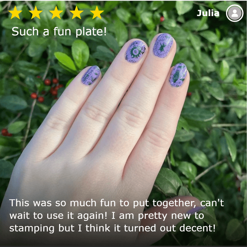 Supernatural: Tarot Reading (m072) - Nail Stamping Plate