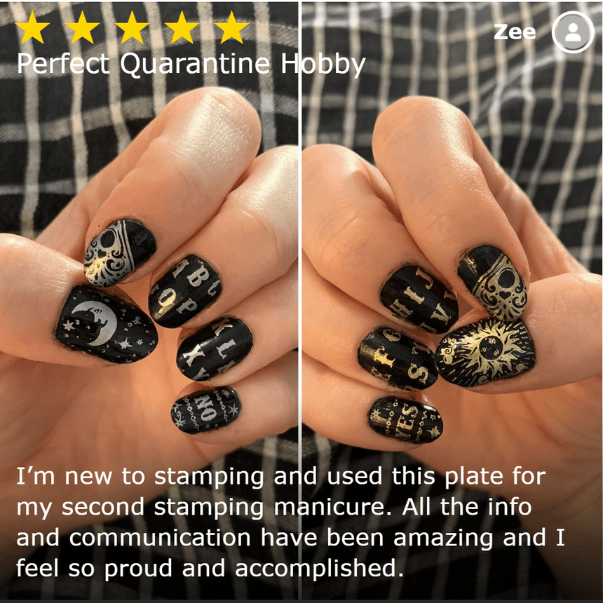 Supernatural: The Spirit Speaks (m071) - Nail Stamping Plate