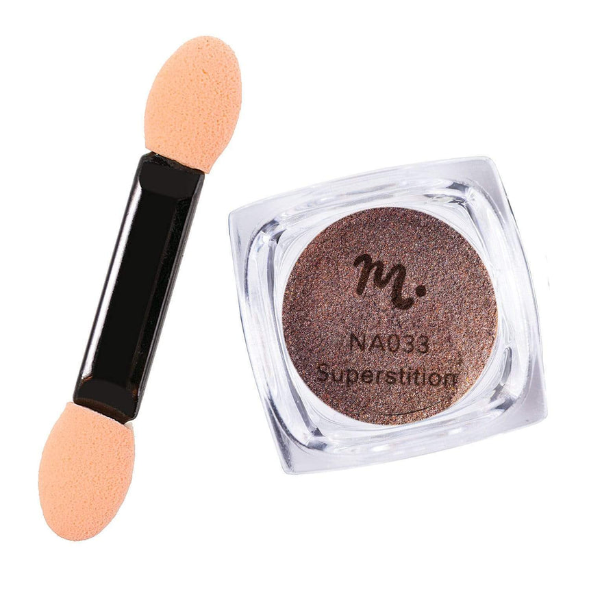 Superstition (NA033) - Copper Orange Holographic Duochrome Nail Art Powder