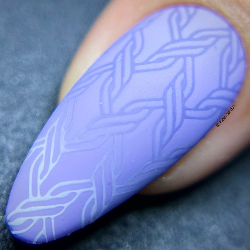 Sweater Season (M337) - Nail Stamping Plate