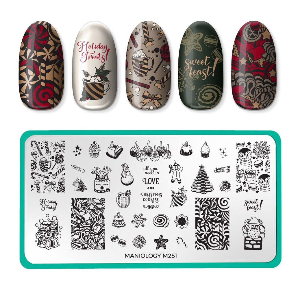 Sweet Treats Nail Stamping Plate | Maniology