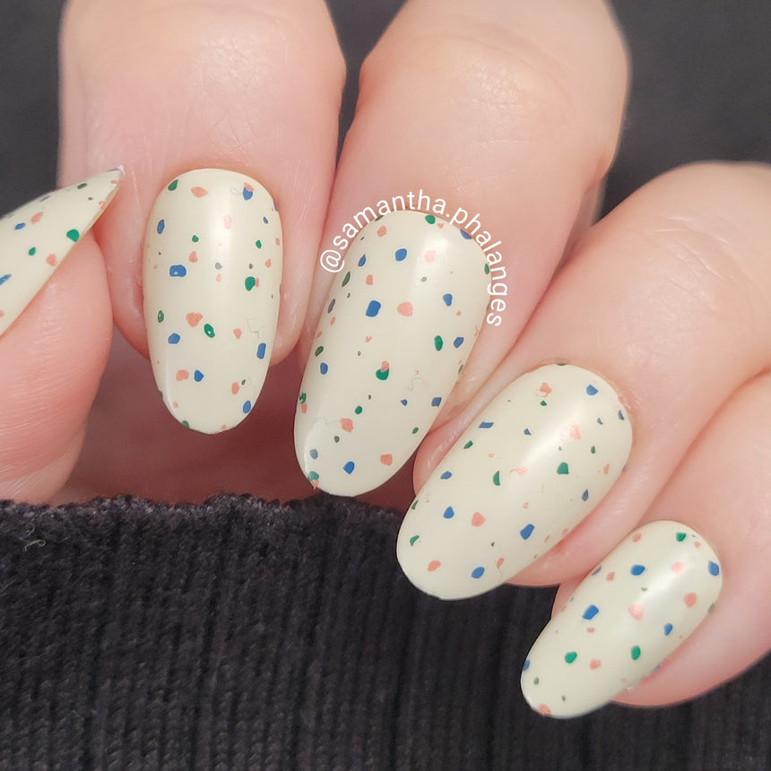 Terrazzo (M359) - Nail Stamping Plate