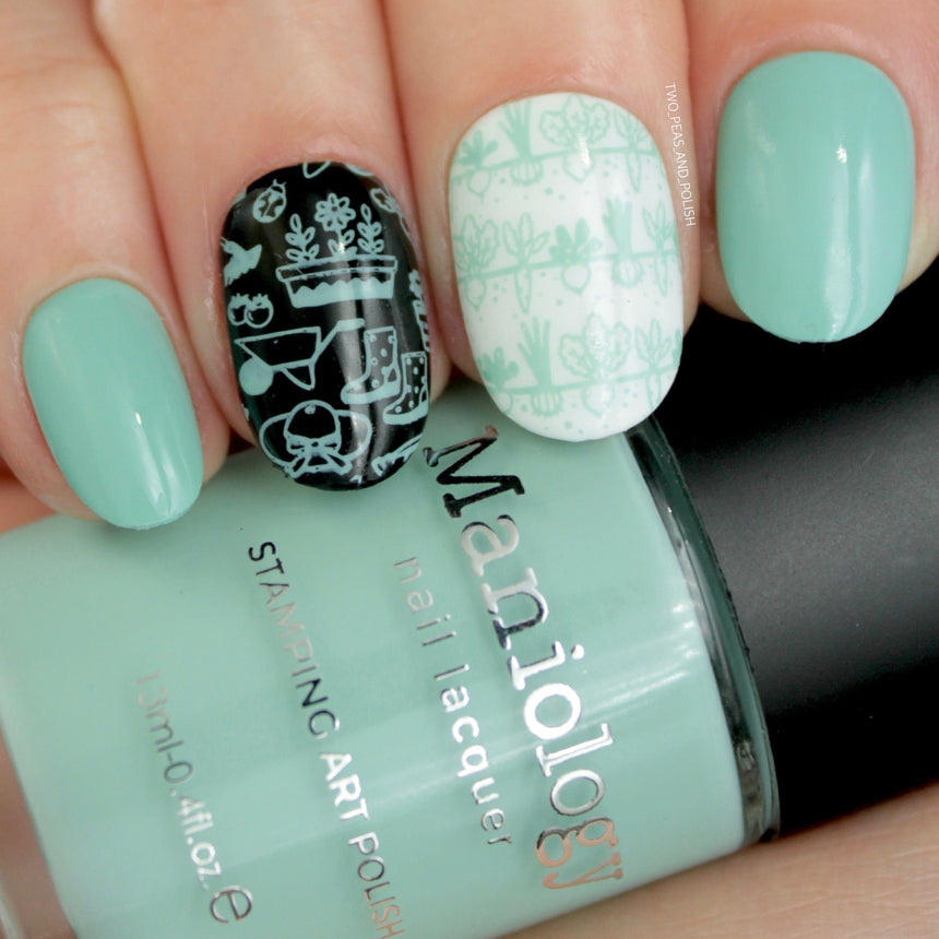 The Gardener: 6-Piece Creamy Pastel Stamping Polish Set