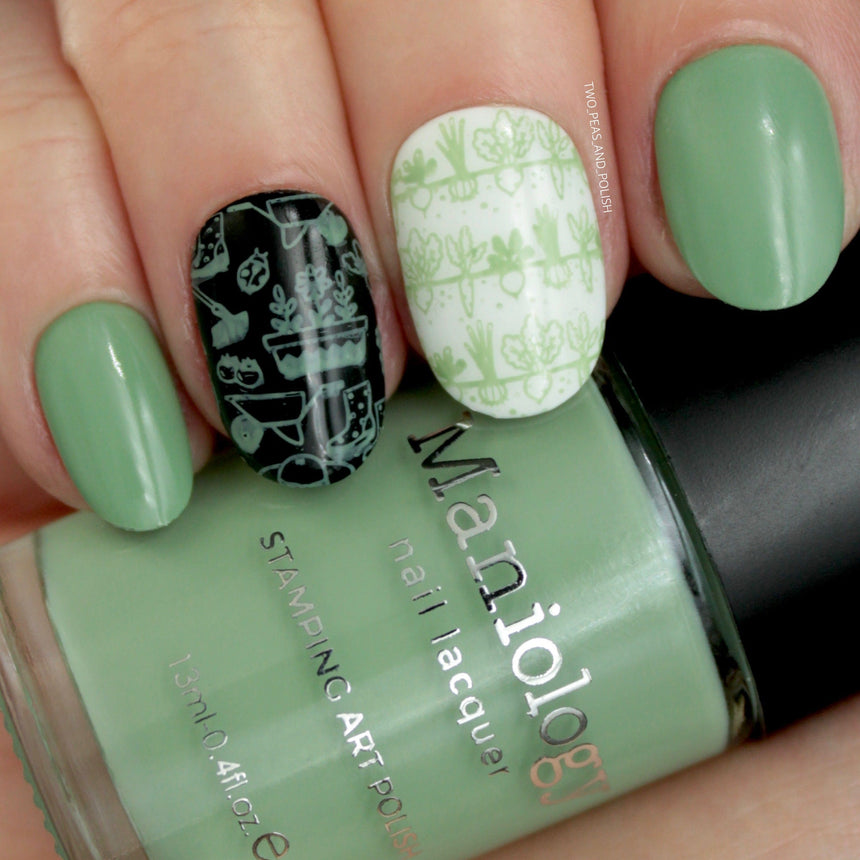 The Gardener: 6-Piece Creamy Pastel Stamping Polish Set