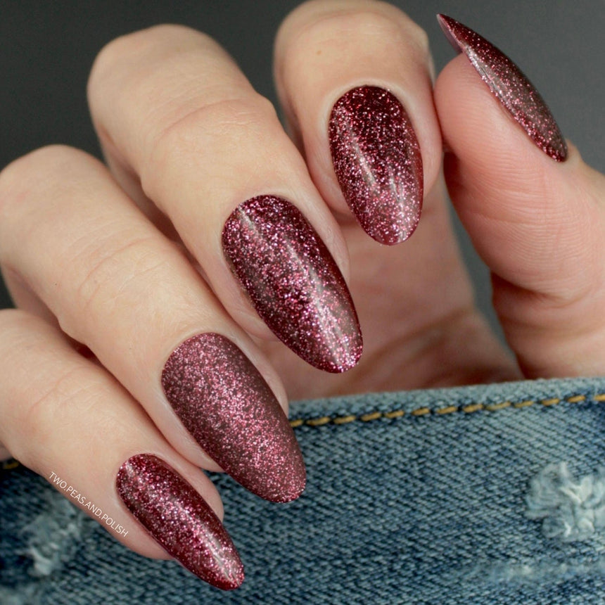 Tinseltown: 3-Piece Semi Sheer with Glitter Nail Polish Set