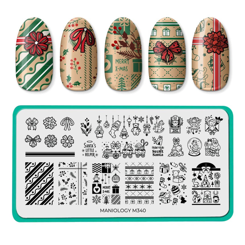 Toys & Joys (M340) - Nail Stamping Plate