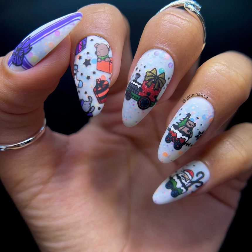 Toys & Joys (M340) - Nail Stamping Plate