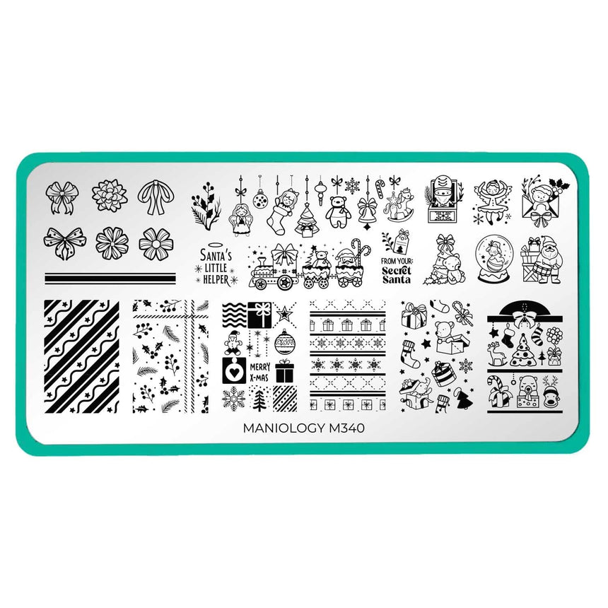 Toys & Joys (M340) - Nail Stamping Plate