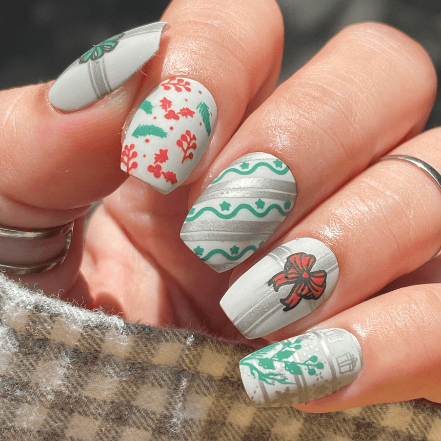 Toys & Joys (M340) - Nail Stamping Plate