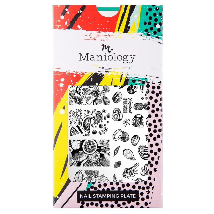 Tropicana (M296) - Nail Stamping Plate