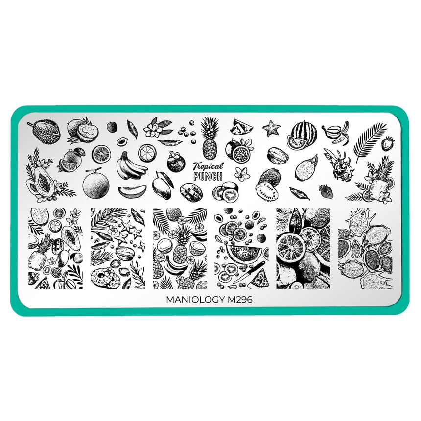 Tropicana (M296) - Nail Stamping Plate