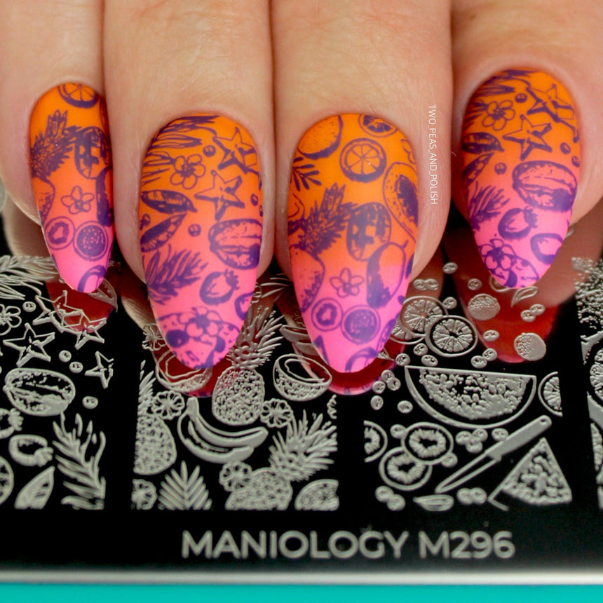 Tropicana (M296) - Nail Stamping Plate