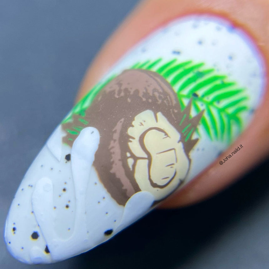 Tropicana (M296) - Nail Stamping Plate