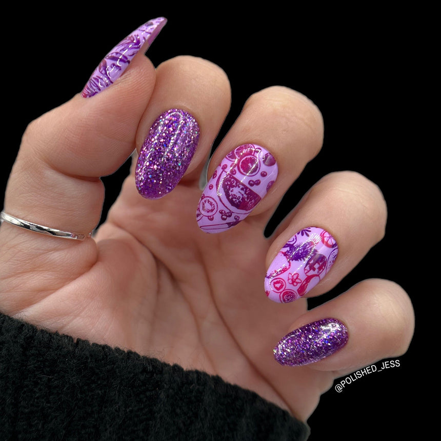 Tropicana (M296) - Nail Stamping Plate