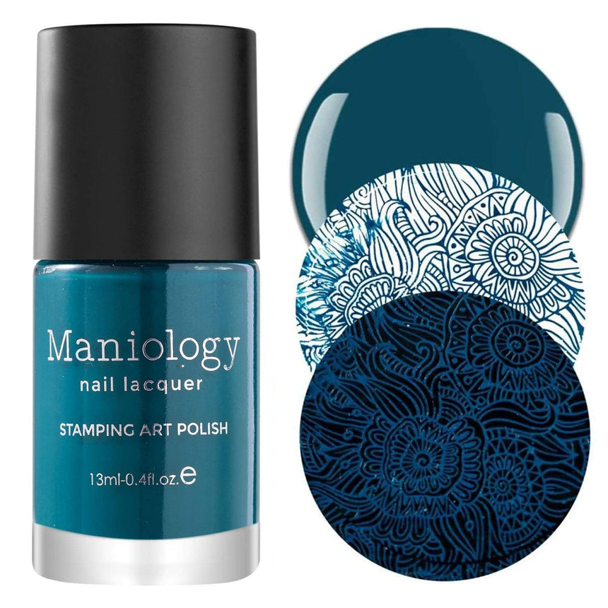 Tropix Collection: Teardrop - deep turquoise